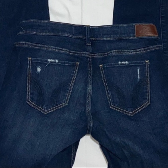 Hollister Low Rise Super Skinny Jeans. W 27 L 32 actual inseam measurement 31 in - Picture 4 of 11